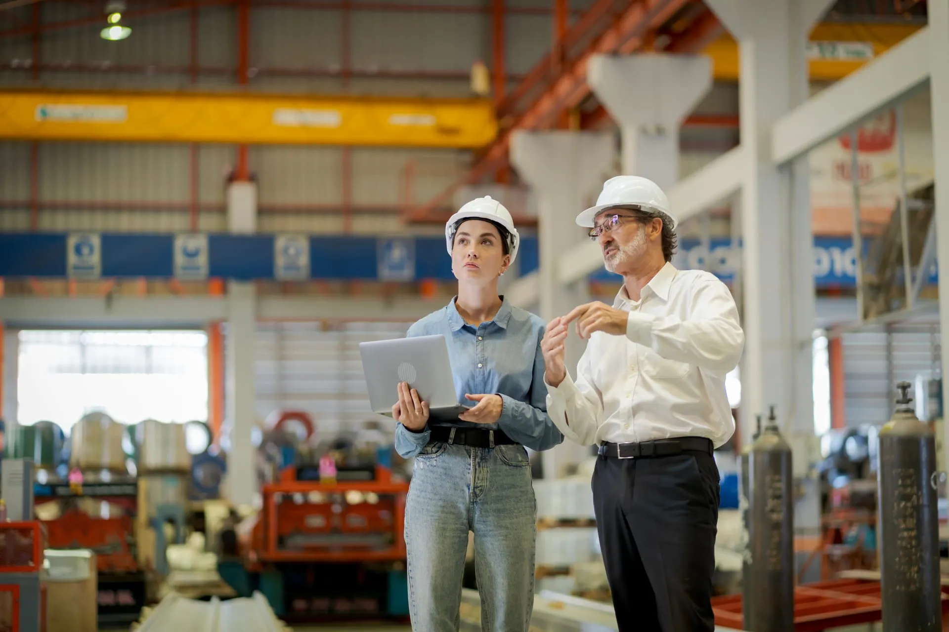 Équipe Euro Broyage sur chantier client