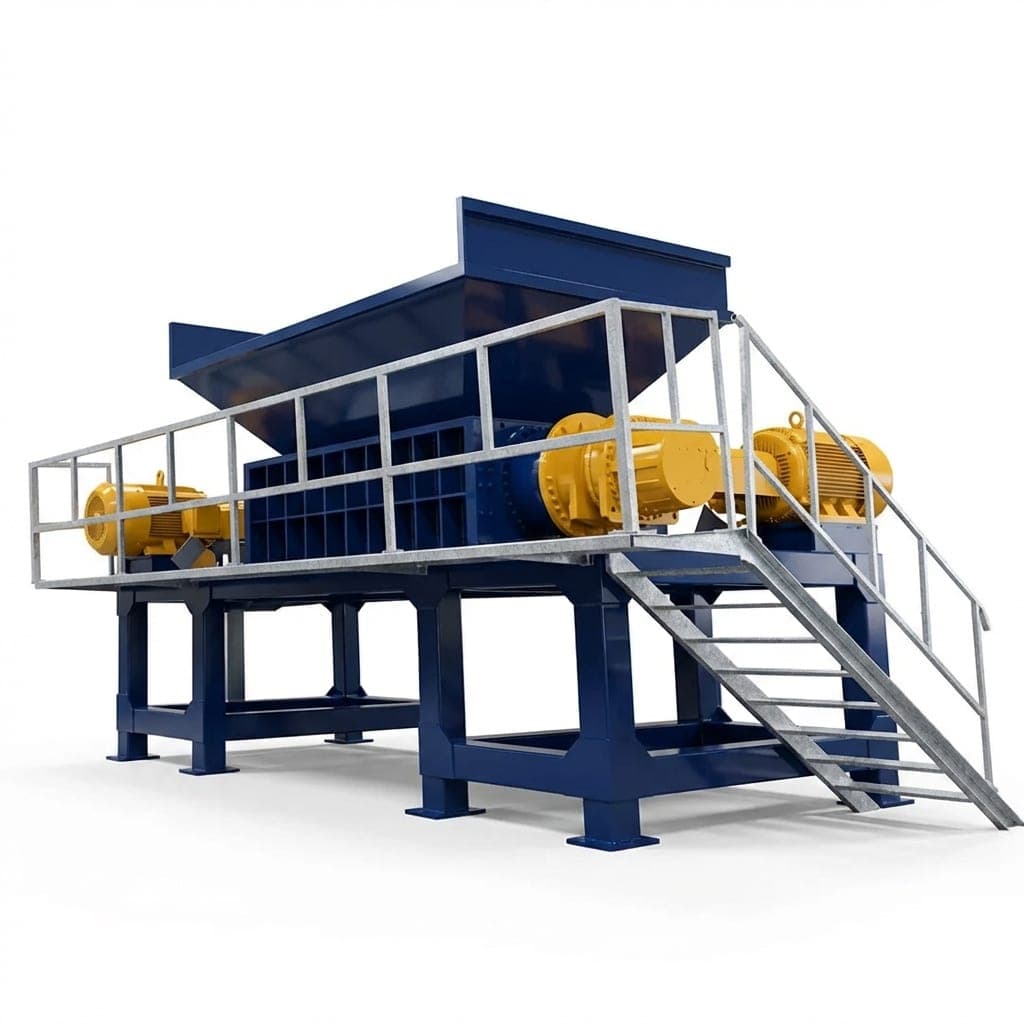 MBR industrial dual-shaft shredder Euro Broyage