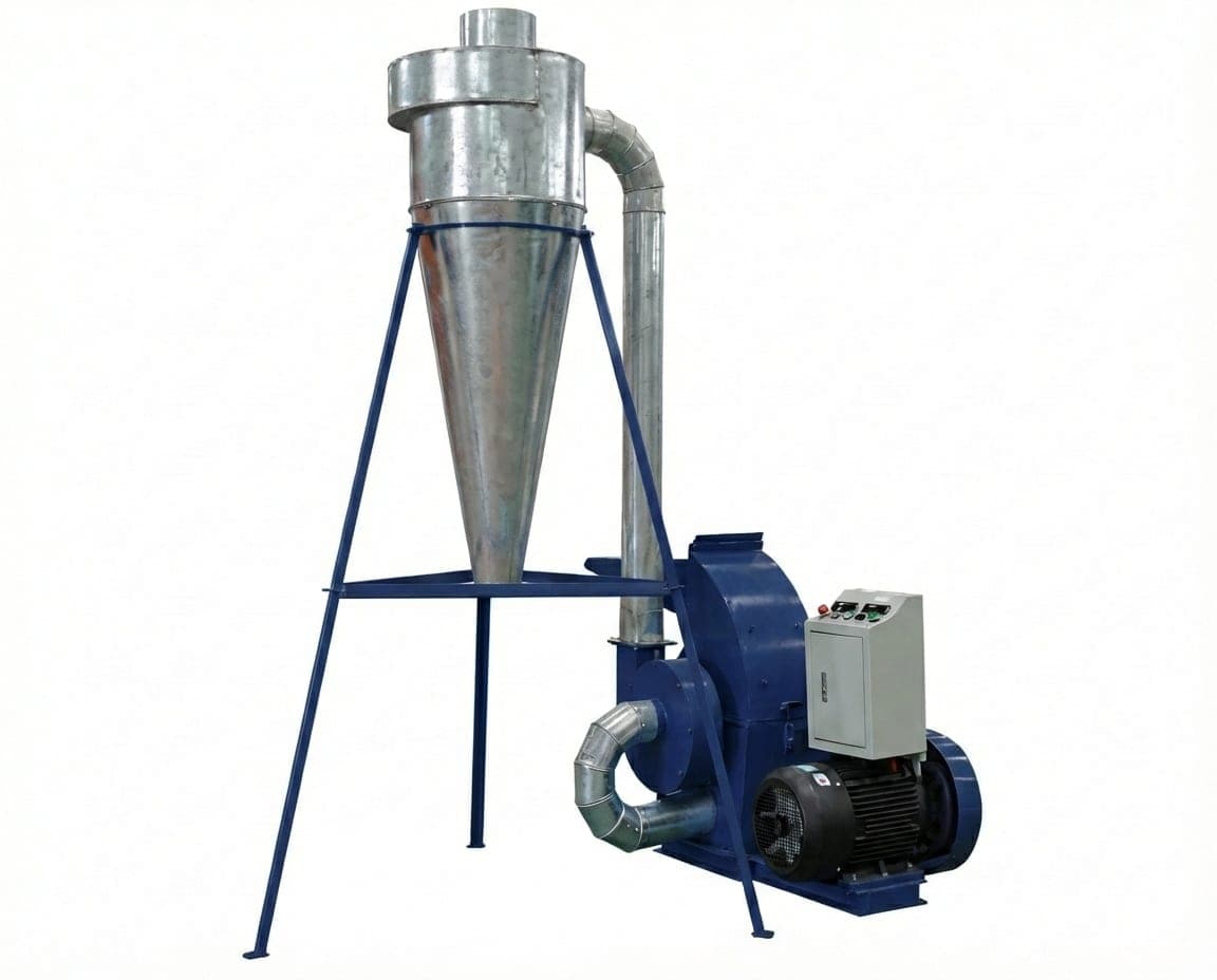HFINER semi-industrial hammer mill Euro Broyage