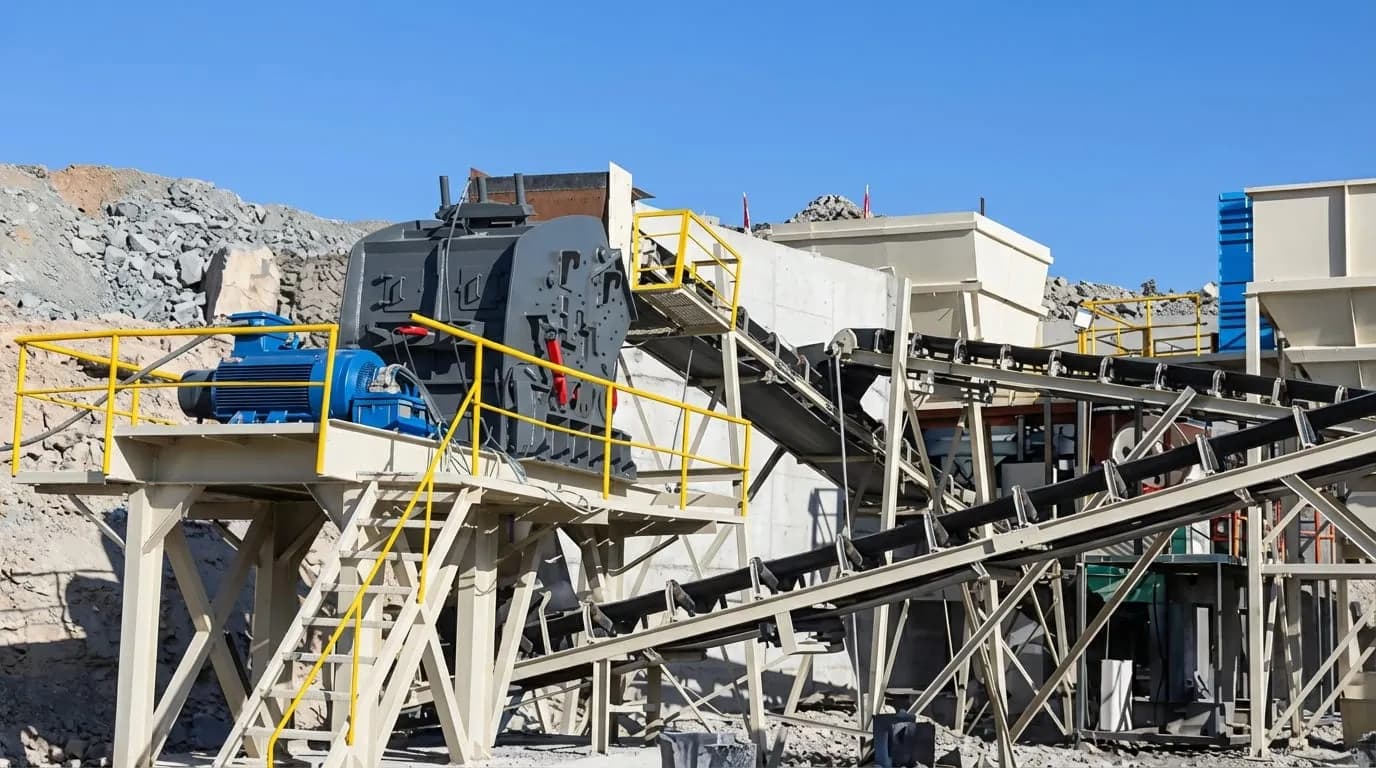 Concasseur recyclage mâchefer