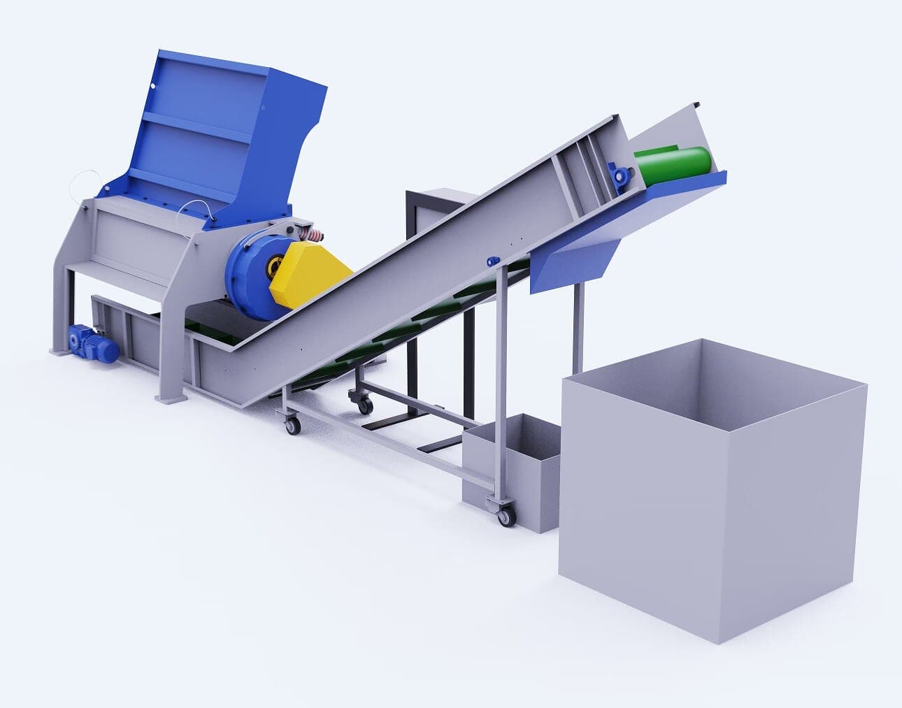 BPXR broyeur granulateur de palettes Euro Broyage