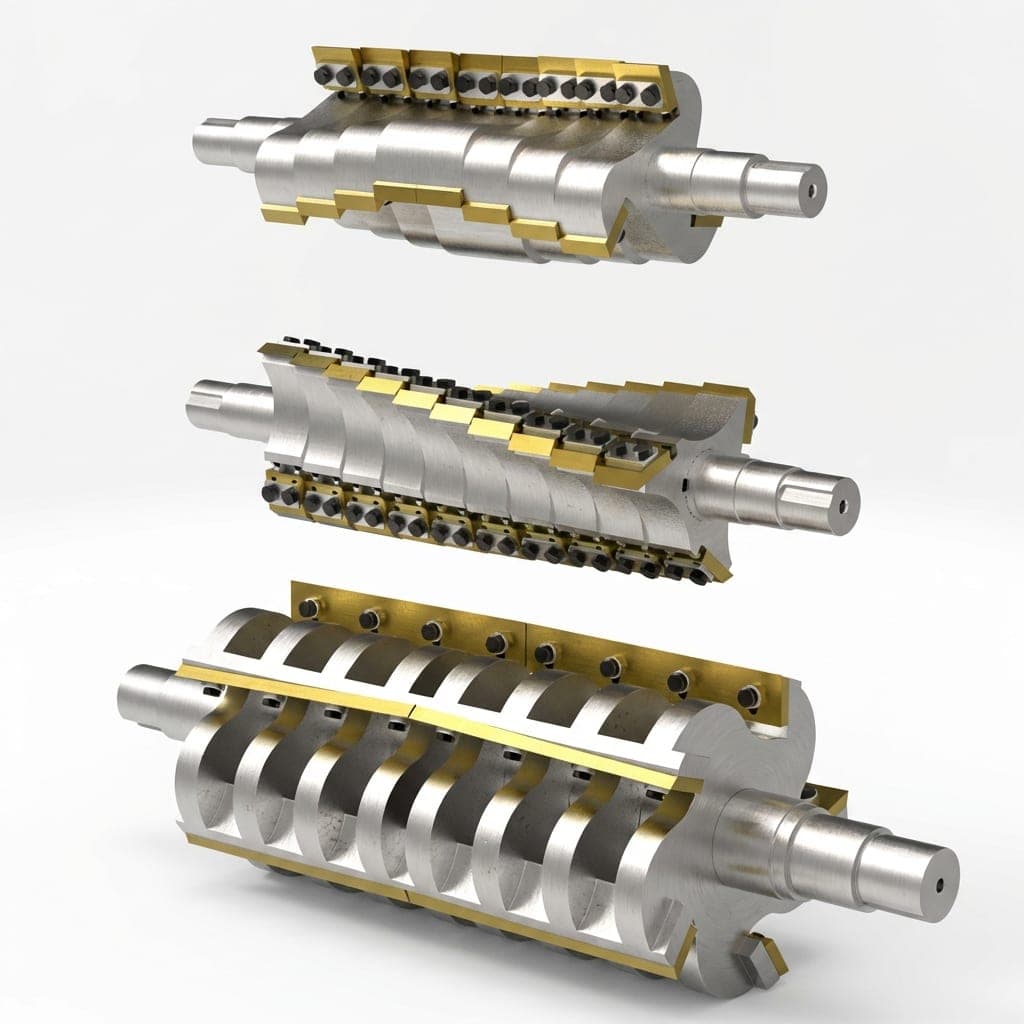 Plastpro7 — couteaux rotatifs et rotor