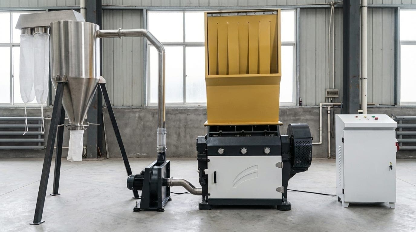 Granulateur de plastiques industriel — broyage Euro Broyage