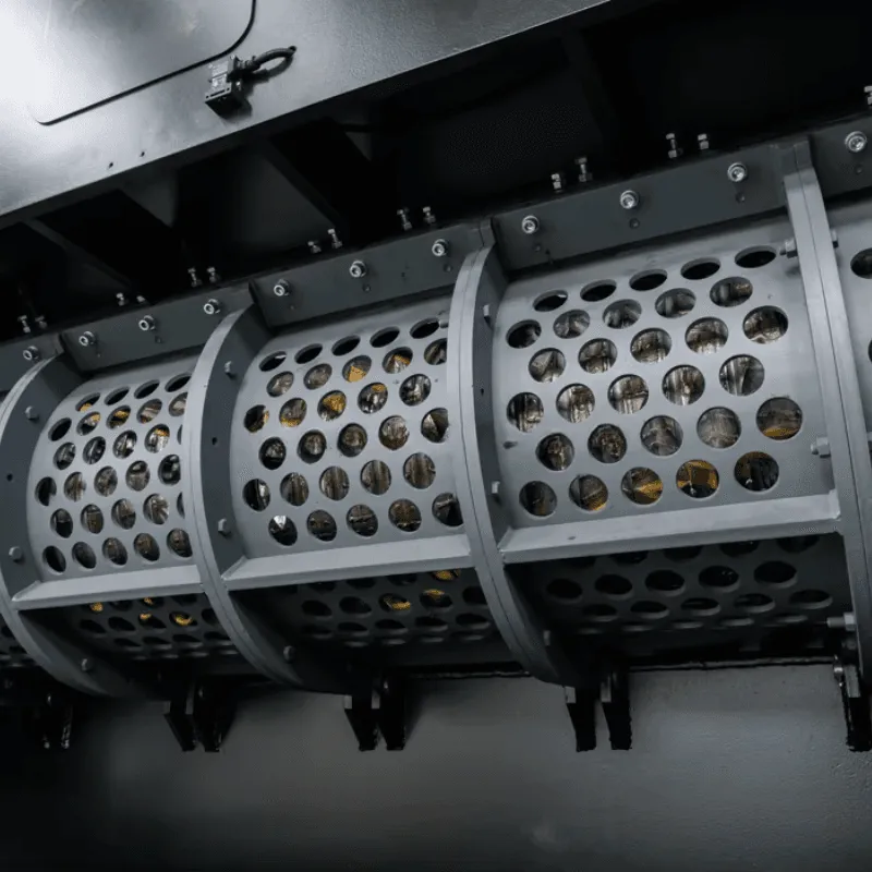 Grille de calibrage broyeur granulateur monorotor