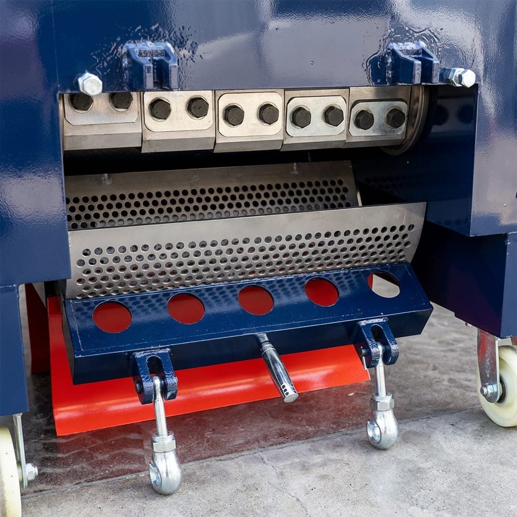 Plastpro15 — grille de granulation interchangeable