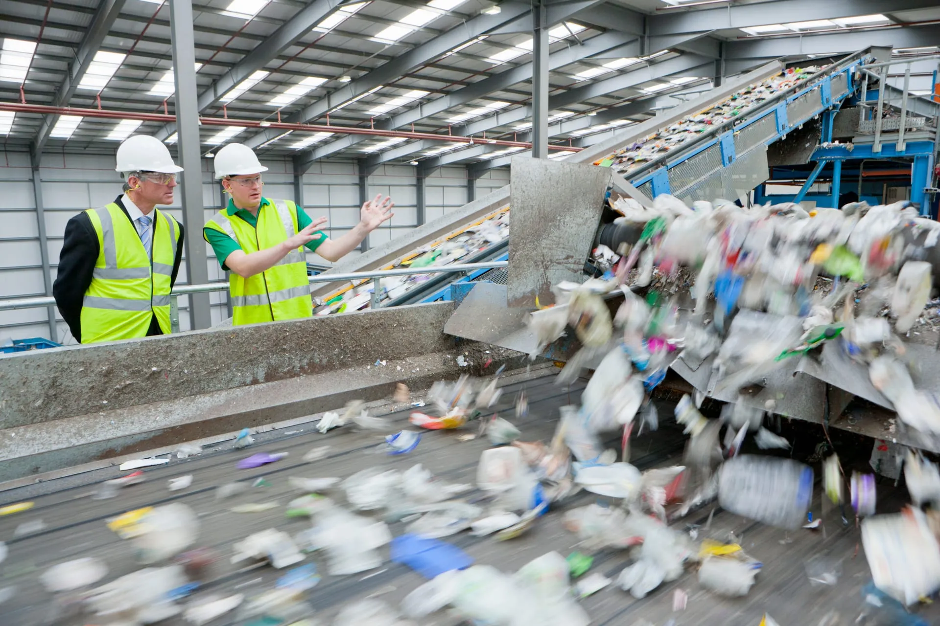Recyclage industriel de plastiques